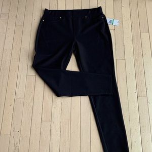 NWT MICHAEL KORS PULL ON BLACK PANTS